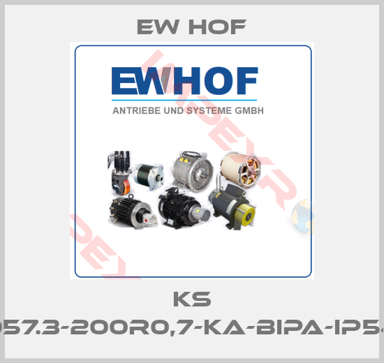 Ew Hof-KS 057.3-200R0,7-KA-BIPA-IP54