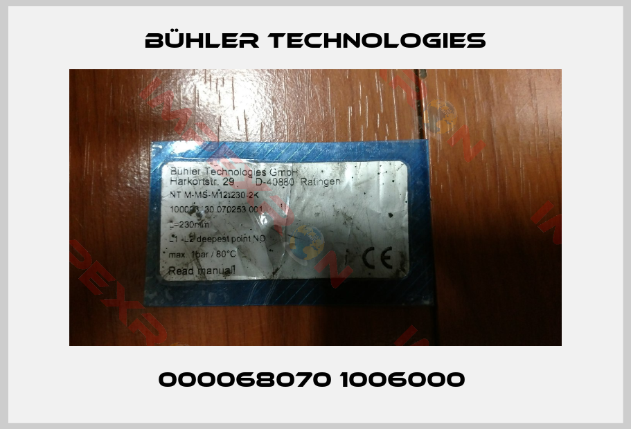 Bühler Technologies-000068070 1006000 