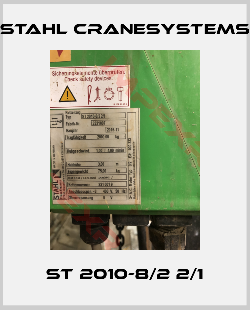 Stahl CraneSystems-ST 2010-8/2 2/1