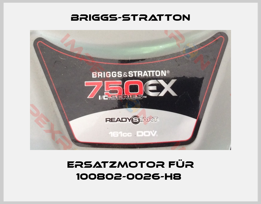 Briggs-Stratton-Ersatzmotor für 100802-0026-H8 