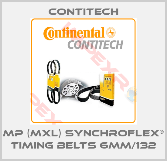 Contitech-MP (MXL) Synchroflex® Timing Belts 6mm/132