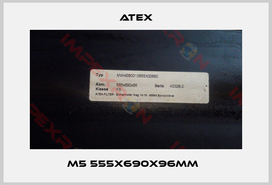 Atex-M5 555x690x96mm  