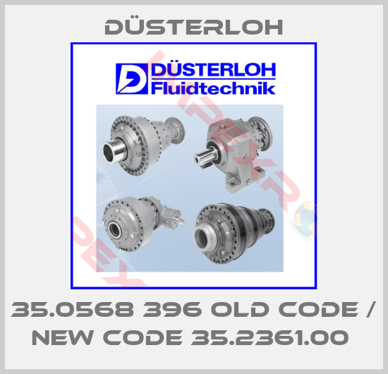 Düsterloh-35.0568 396 old code / new code 35.2361.00 
