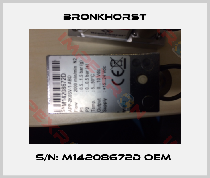 Bronkhorst-S/N: M14208672D OEM 