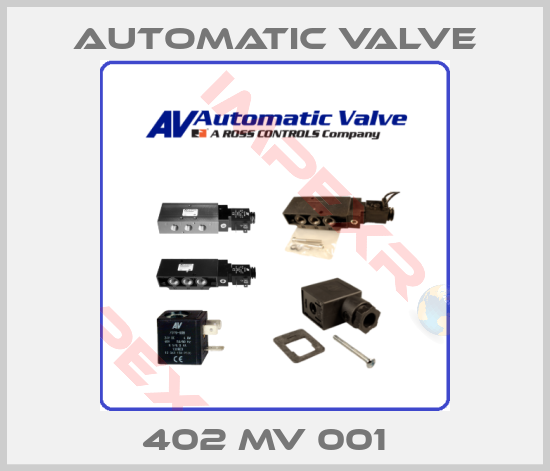Automatic Valve-402 MV 001  