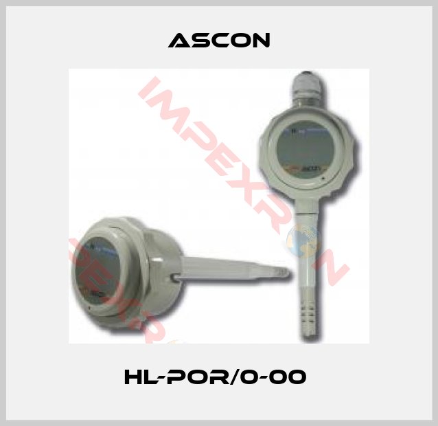 Ascon-HL-POR/0-00 