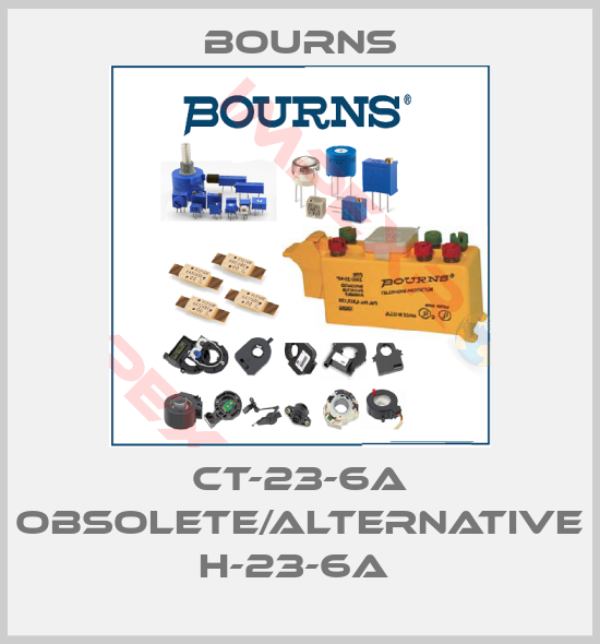 Bourns-CT-23-6A obsolete/alternative H-23-6A 
