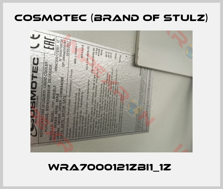Cosmotec (brand of Stulz)-WRA7000121ZBI1_1Z 