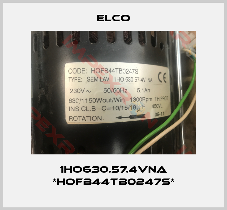 Elco-1HO630.57.4VNA *HOFB44TB0247S*