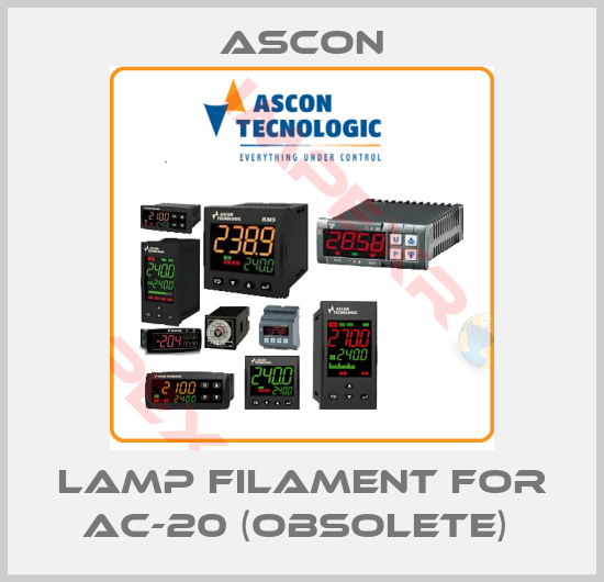 Ascon-LAMP FILAMENT FOR AC-20 (OBSOLETE) 