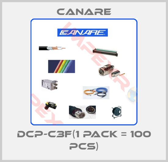 Canare-DCP-C3F(1 pack = 100 pcs)
