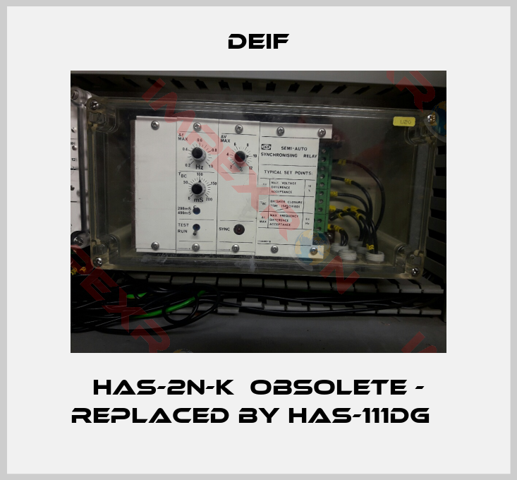 Deif-HAS-2N-K  obsolete - replaced by HAS-111DG  