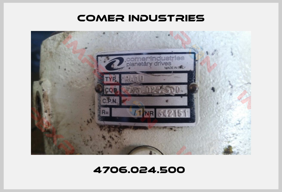 Comer Industries-4706.024.500 