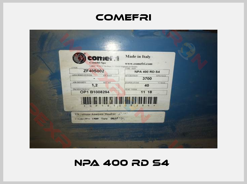 Comefri-NPA 400 RD S4 
