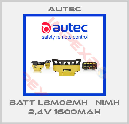 Autec-BATT LBM02MH   NiMH 2,4V 1600mAh