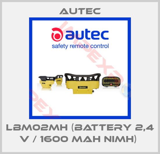 Autec-LBM02MH (BATTERY 2,4 V / 1600 MAH NIMH) 