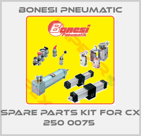 Bonesi Pneumatic-spare parts kit for CX 250 0075 
