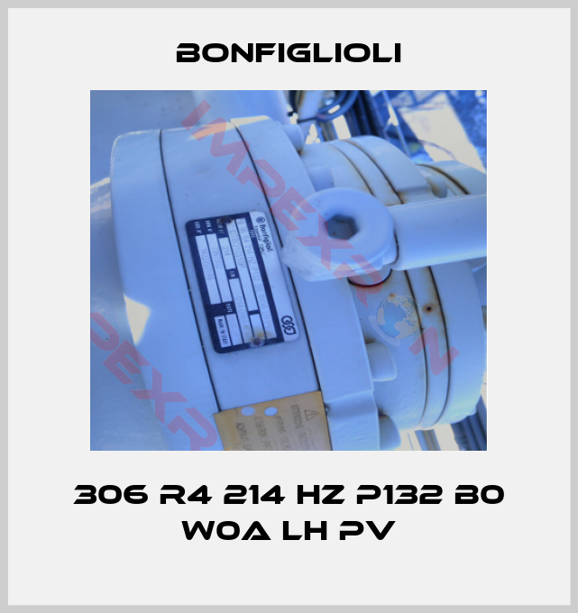 Bonfiglioli-306 R4 214 HZ P132 B0 W0A LH PV