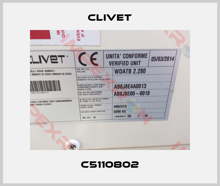 Clivet-C5110802