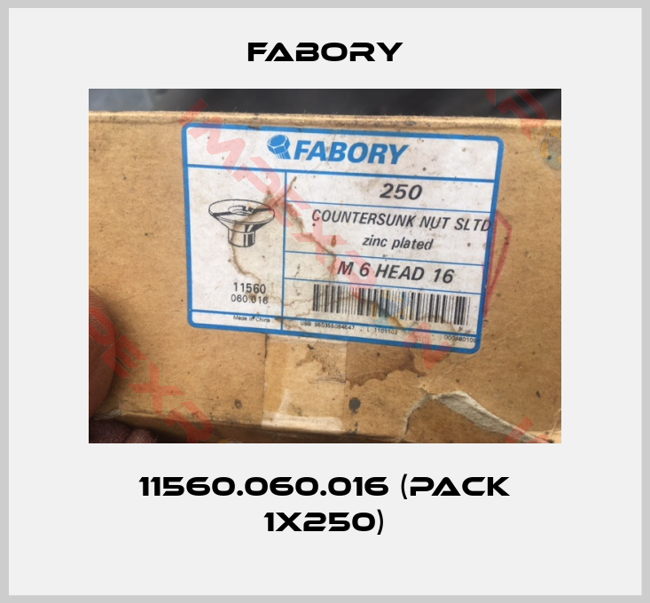 Fabory-11560.060.016 (pack 1x250)