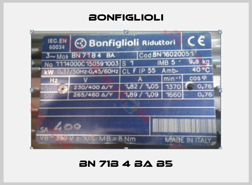 Bonfiglioli-BN 71B 4 BA B5