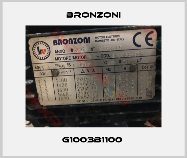 Bronzoni-G1003B1100 