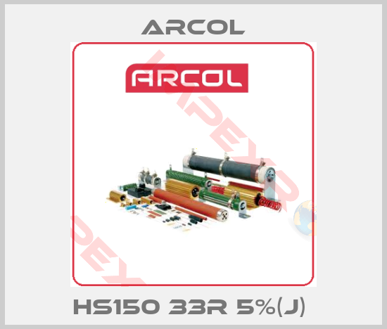 Arcol-HS150 33R 5%(J) 