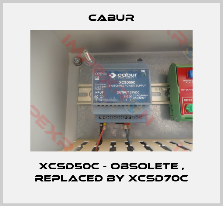 Cabur-XCSD50C - obsolete , replaced by XCSD70C