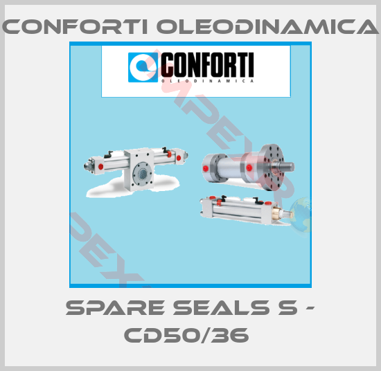 Conforti Oleodinamica-SPARE SEALS S - CD50/36 