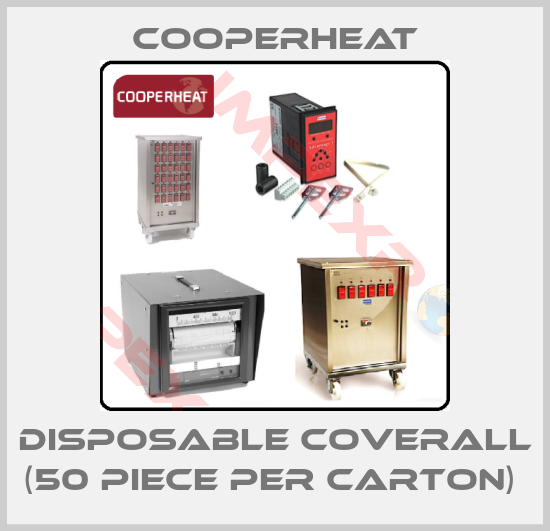 Cooperheat-Disposable Coverall (50 piece per carton) 