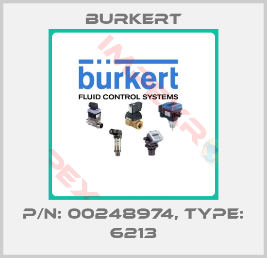 Burkert-p/n: 00248974, Type: 6213