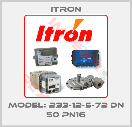 Itron-Model: 233-12-5-72 DN 50 PN16