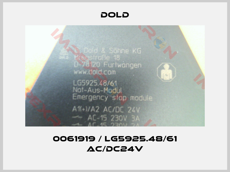 Dold-0061919 / LG5925.48/61 AC/DC24V