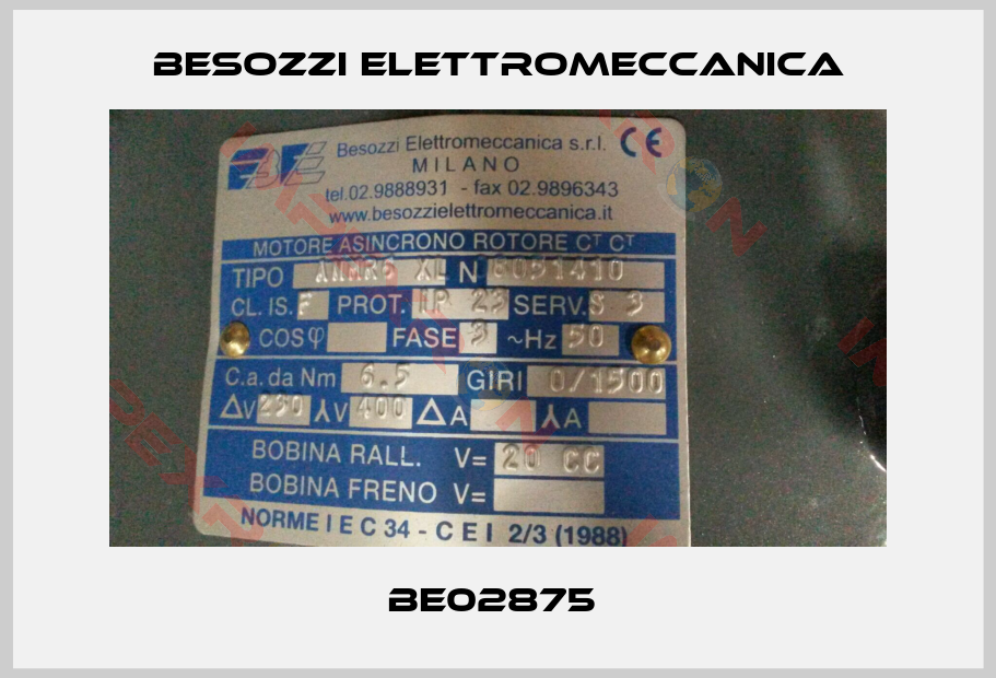 Besozzi Elettromeccanica-BE02875 