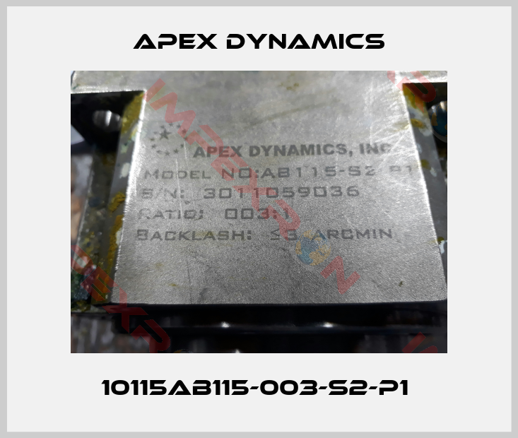 Apex Dynamics-10115AB115-003-S2-P1 