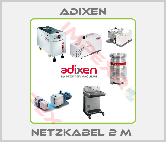 Adixen-Netzkabel 2 m 