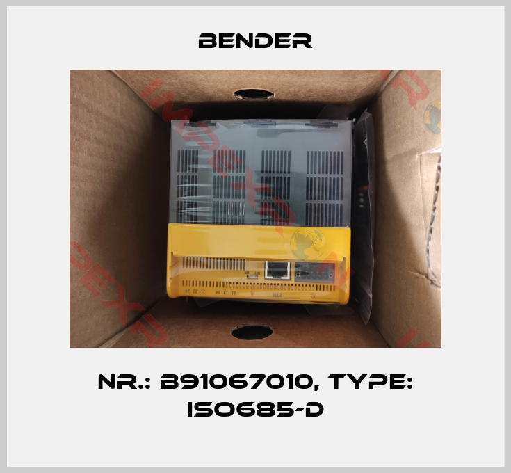 Bender-Nr.: B91067010, Type: iso685-D