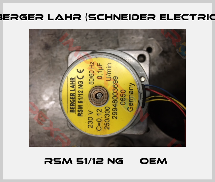 Berger Lahr (Schneider Electric)-RSM 51/12 NG     OEM 