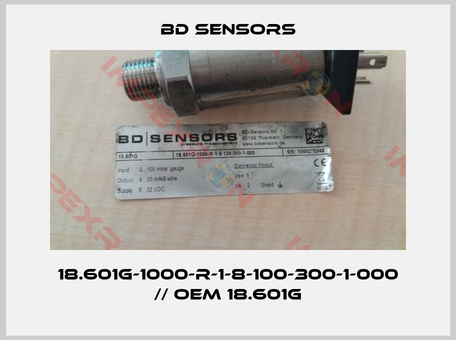 Bd Sensors-18.601G-1000-R-1-8-100-300-1-000 // OEM 18.601G