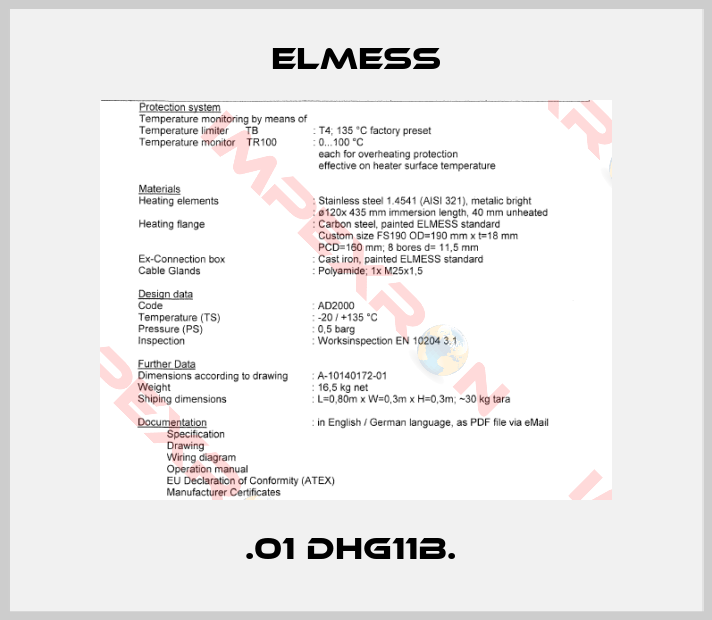Elmess-.01 DHG11B. 