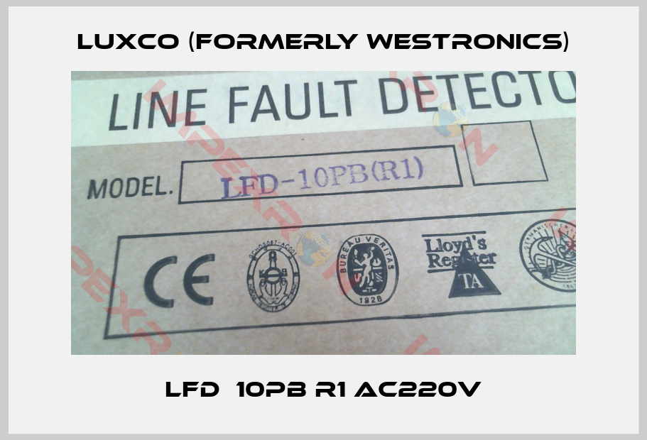 Luxco (formerly Westronics)-LFD  10PB R1 AC220V