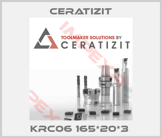 Ceratizit-KRC06 165*20*3 