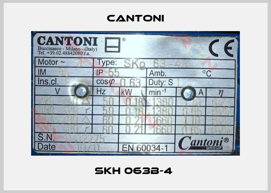 Cantoni-SKH 063B-4 