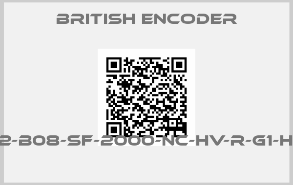 British Encoder-260/2-B08-SF-2000-NC-HV-R-G1-HT-IP5 