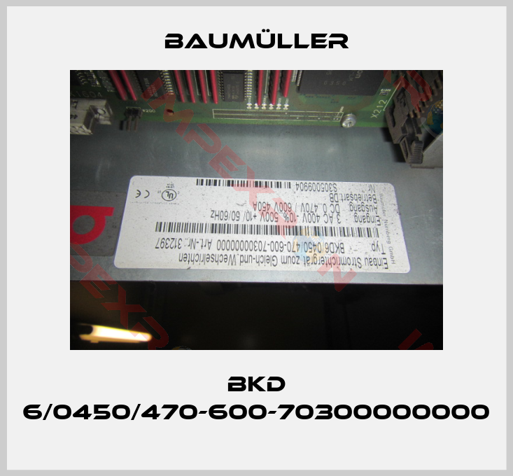 Baumüller-BKD 6/0450/470-600-70300000000