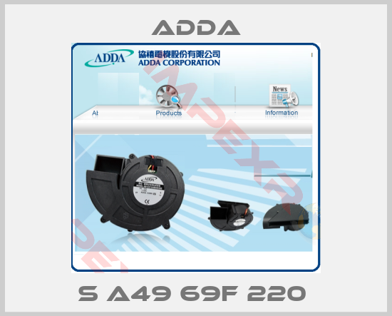 Adda-S A49 69F 220 
