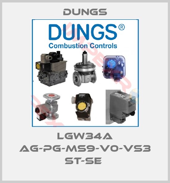 Dungs-LGW34A AG-PG-MS9-V0-VS3 ST-SE 
