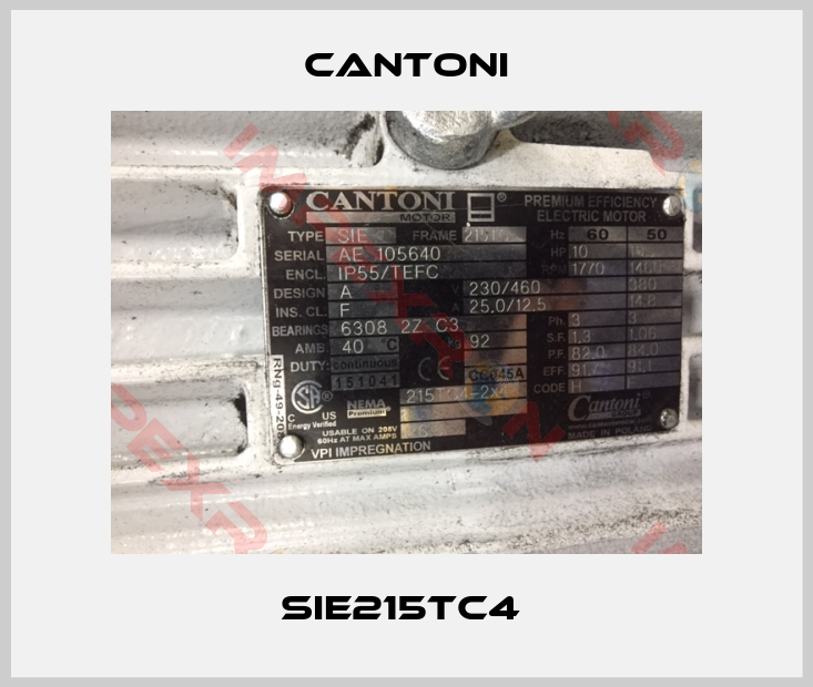 Cantoni-SIE215TC4 