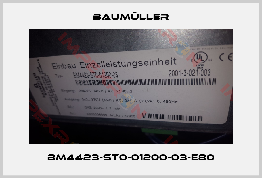 Baumüller-BM4423-ST0-01200-03-E80