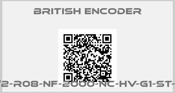 British Encoder-260/2-R08-NF-2000-NC-HV-G1-ST-IP50